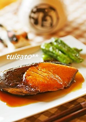 ＊フライパンであめ色ブリの照り焼き-レシピのメイン写真