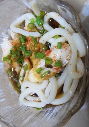 簡単３分！つけめん☆うどん-レシピのメイン写真
