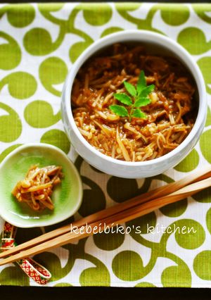 醤油麹deえのき茸の自家製なめ茸佃煮風-レシピのメイン写真