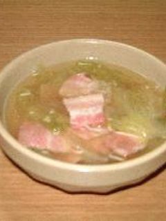 レタスのスープ-レシピのメイン写真
