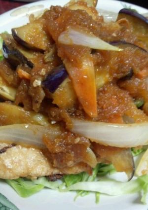かじきの野菜ソース-レシピのメイン写真