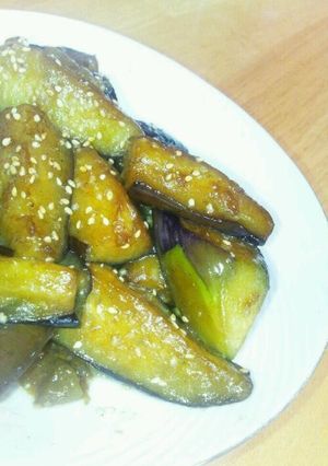ちょーー簡単!!茄子のごま油炒め-レシピのメイン写真