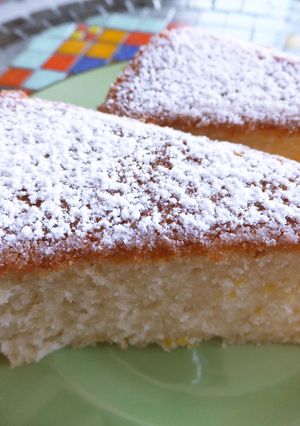 甘さ控えめ☆レモンヨーグルトケーキ-レシピのメイン写真
