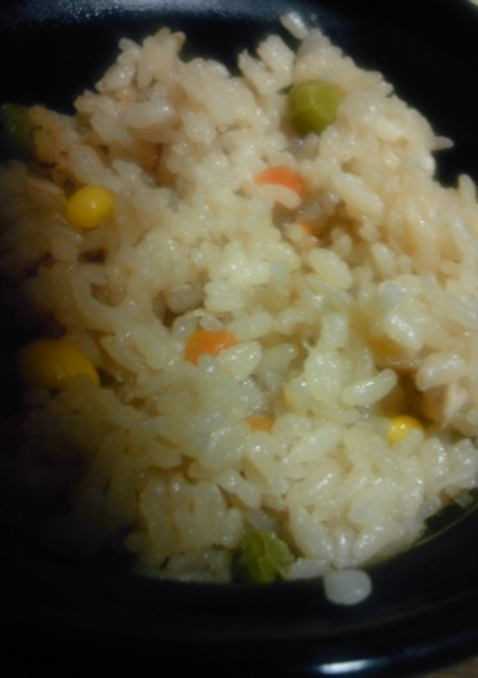 簡単炊き込みご飯風-レシピのメイン写真
