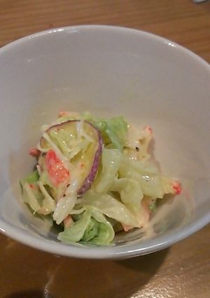 キャベツのかにかまサラダ-レシピのメイン写真