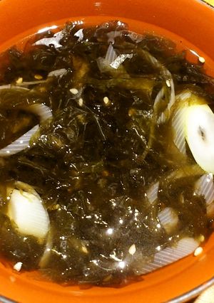 岩海苔とネギのお吸い物-レシピのメイン写真