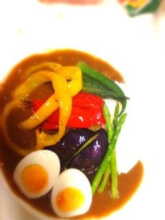 野菜素揚げカレー-レシピのメイン写真