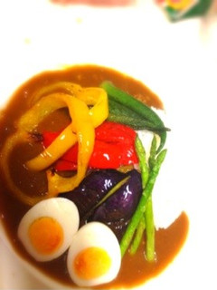 野菜素揚げカレー-レシピのメイン写真