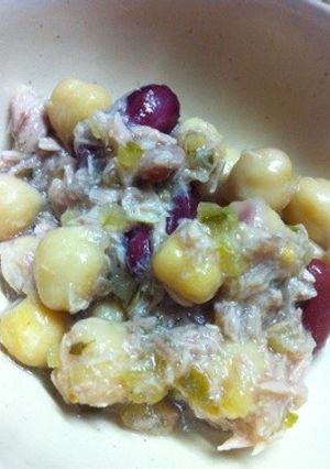 めっちゃ簡単‼豆ツナサラダ☆-レシピのメイン写真