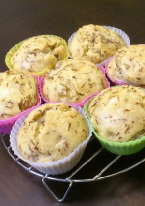 1歳児でもOK！バナナ蒸しパン-レシピのメイン写真