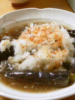 茄子の炊いたんと大根おろし-レシピのメイン写真