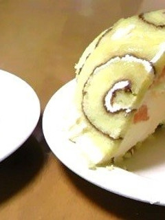改:メロンババロアのドームケーキ-レシピのメイン写真