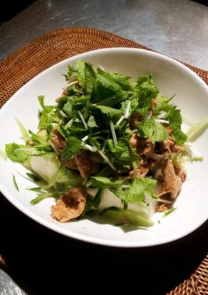 簡単！バンバンジーうまうま☆豆腐サラダ-レシピのメイン写真