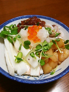 ネバネバ☆海鮮丼-レシピのメイン写真