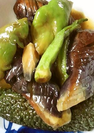 ゴーヤ入り揚げ浸し-レシピのメイン写真