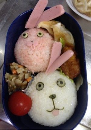 キャラ弁 ウサビッチ-レシピのメイン写真