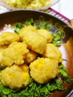 唐揚げ風☆鶏ひき肉&豆腐でヘルシー☆-レシピのメイン写真