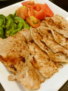 豚肉のワサビ醤油かけ-レシピのメイン写真
