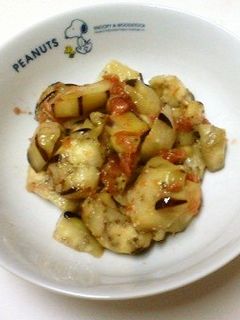 茄子の梅干し和え-レシピのメイン写真