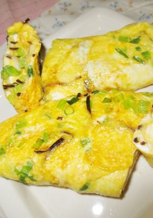 もっちもち☆シュウマイ皮で卵焼き-レシピのメイン写真
