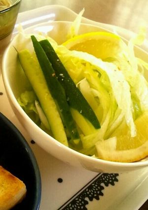 焼肉のおともにレモンサラダ♪-レシピのメイン写真