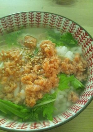 簡単☆鮭フレーク茶漬-レシピのメイン写真