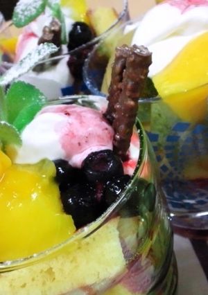 グラスパフェ-レシピのメイン写真