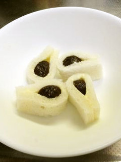 食パンとあんこ(粒あん)で簡単 一口饅頭-レシピのメイン写真