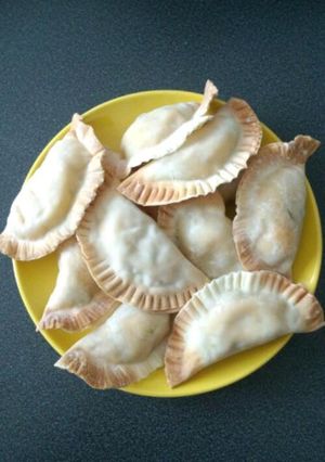 かぼちゃのヘルシー焼き餃子-レシピのメイン写真