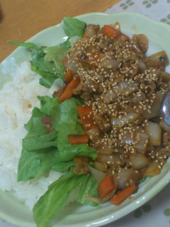 ピリ辛!肉野菜炒め!坦々風**-レシピのメイン写真