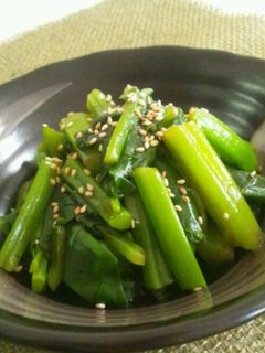 つるむらさきの中華風和え物-レシピのメイン写真