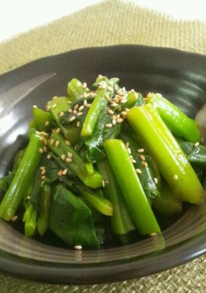 つるむらさきの中華風和え物-レシピのメイン写真