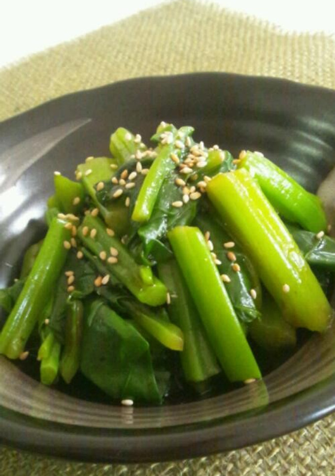 つるむらさきの中華風和え物-レシピのメイン写真
