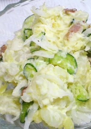 シャキシャキ食感のポテトサラダ-レシピのメイン写真