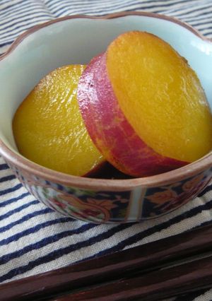 甘くて美味しいさつまいもの田舎煮-レシピのメイン写真