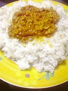 簡単我が家のキーマカレー-レシピのメイン写真