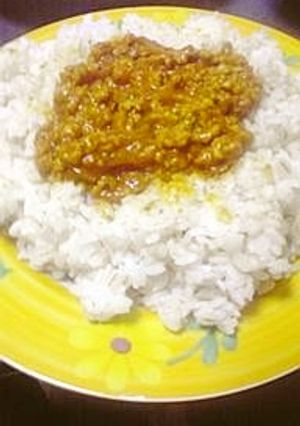 簡単我が家のキーマカレー-レシピのメイン写真