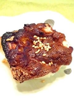 ごまみそだれon the 焼き餅-レシピのメイン写真