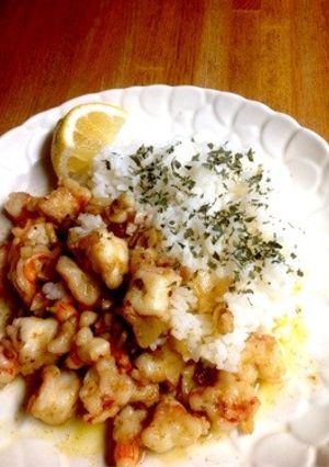 ヘギーさんのガーリックシュリンプ-レシピのメイン写真