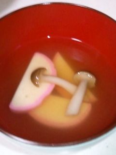 しめじとかまぼこのお吸い物 ♬*゜-レシピのメイン写真