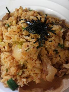 パラパラ☆豚キムチチャーハン-レシピのメイン写真
