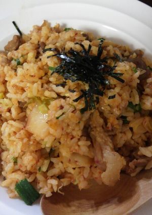 パラパラ☆豚キムチチャーハン-レシピのメイン写真