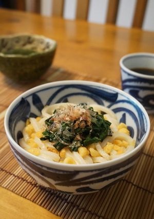 ＊モロヘイヤの＊ぶっかけ冷やしうどん＊-レシピのメイン写真