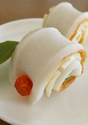 ●チクワのバジル・チーズ巻き●-レシピのメイン写真