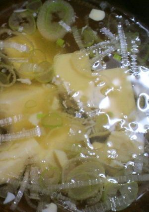 卵豆腐のお吸い物-レシピのメイン写真