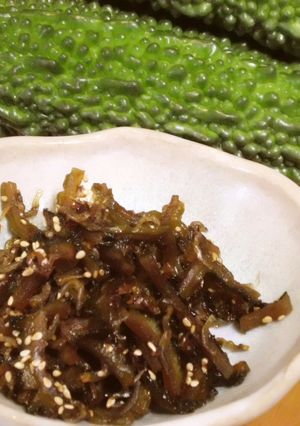 ごはんがすすむ　ゴーヤの佃煮-レシピのメイン写真