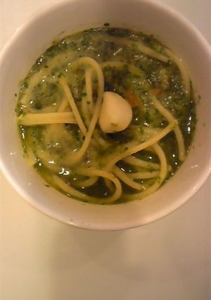 青菜にんにくパスタ-レシピのメイン写真
