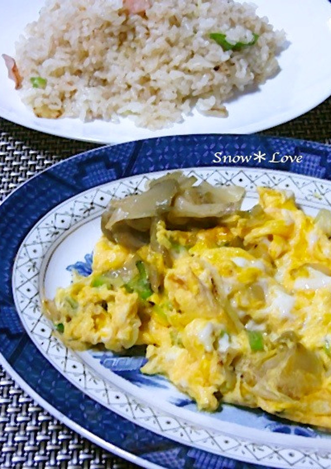 炒飯のための☆搾菜玉子-レシピのメイン写真