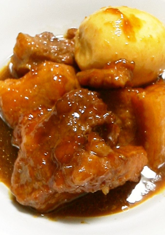 簡単おいしい！やわらか角煮♬-レシピのメイン写真
