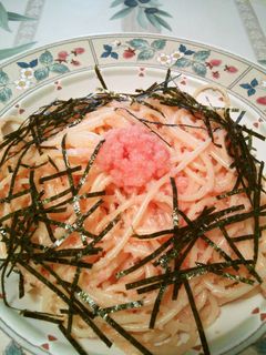 メンタイコのスパゲティ-レシピのメイン写真